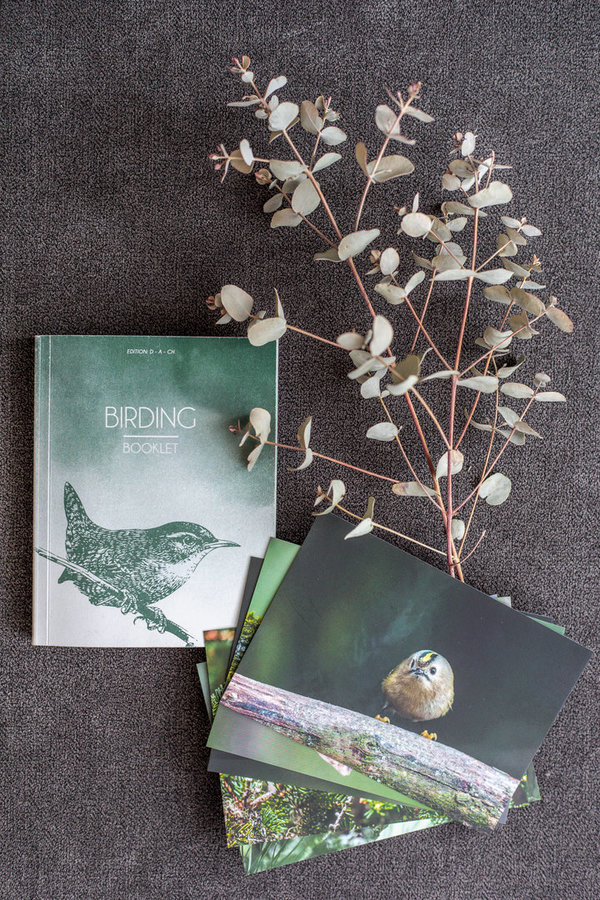 Birding Booklet & Postkartenset "Wald"