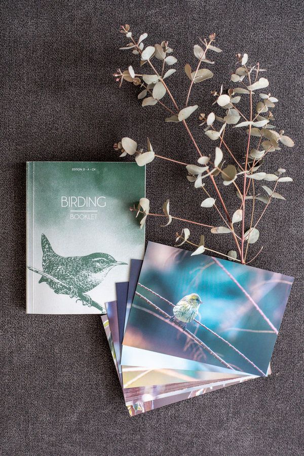 Birding Booklet & Postkartenset "Winter"